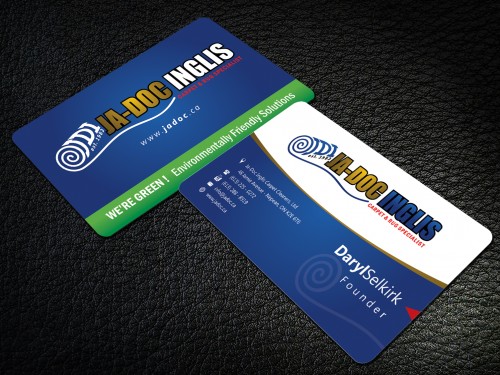 Logo & Card Design for Carpet & Rug cleaning company