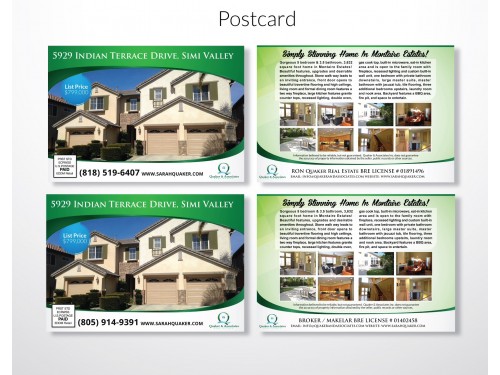 Listing flyer and brochure