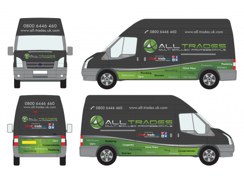 Vehicle graphics for ALL-TRADES 